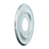 Rosace plate à moulures Ø ext.55mm-Ø int. 18 mm