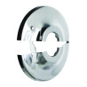 Rosace plate articulée Ø 56mm-Ø int. 10mm