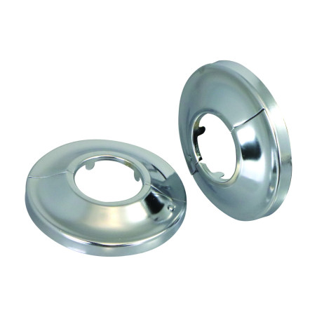 Rosace plate articulée Ø 65mm-Ø int. 28mm