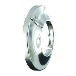 Rosace plate articulée Ø 71mm-Ø int. 33mm