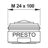 Aérateur limiteur 6l/min M24x100