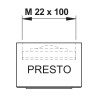 Aérateur limiteur 6l/min antivandalisme F22x100