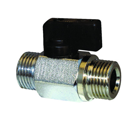 Robinet d'arrêt droit avec manette MM G1/2"