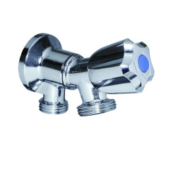 Robinet machine a laver applique monobloc equerre