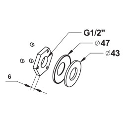 Système anti-rotation pour robinet