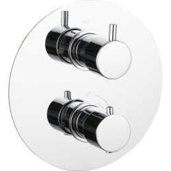 Mitigeur douche thermostatique encastré rond COX / ORTENCE