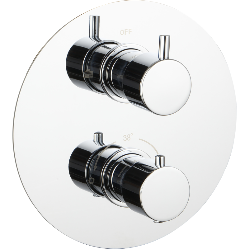 Mitigeur douche thermostatique encastré rond COX / ORTENCE