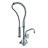 PRESTO CHEF® Mini colonne - mélangeur sur plage avec douchette et bec 250 mm