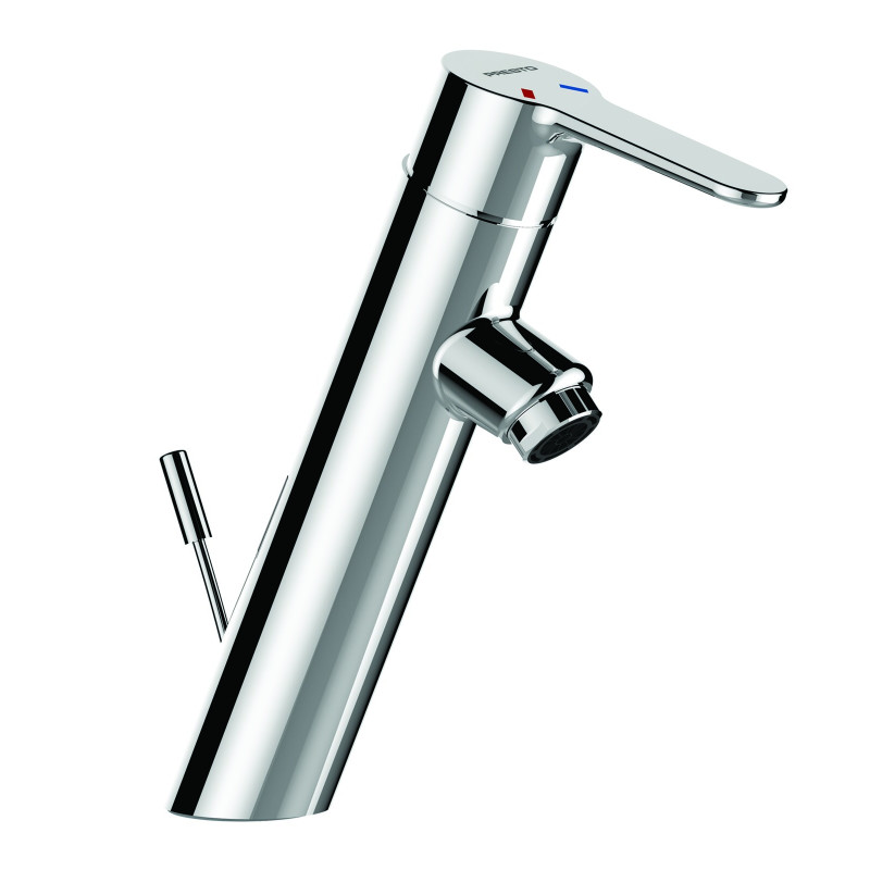HOPTIM' - Mitigeur lavabo EP h100 mm s108 mm - manette pleine - avec vidage