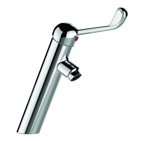 HOPTIM' - Mitigeur lavabo EP h100 mm s108 mm - commande au coude - sans vidage