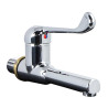 Mitigeur de lavabo monotrou mural saillie 200mm - commande au coude