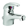 Mitigeur de lavabo à bec fixe h 53,5 mm - manette pleine - avec vidage