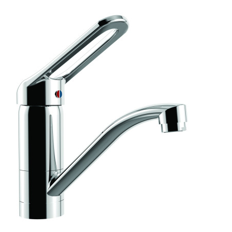 MODUL'MIX mitigeur hospitalier lavabo céramiqueØ40 h100 bec fixe ou orientable (réf. 75040)