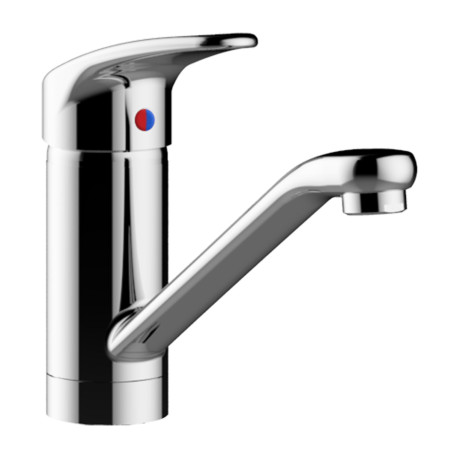 MODUL'MIX mitigeur hospitalier lavabo céramiqueØ40 h100 bec fixe ou orientable (réf. 75060)