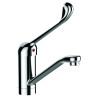 MODUL'MIX mitigeur hospitalier lavabo céramiqueØ40 h100 bec fixe ou orientable (réf. 75062)