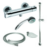 Kit de douche avec mitigeur thermostatique et Accessoire (réf. 75108)