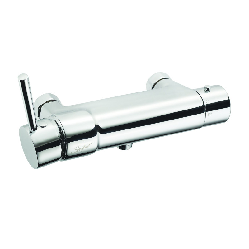MASTERMIX mitigeur thermostatique douche manette bas butée 38°C (réf. 75116)