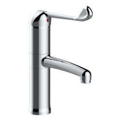 MODUL'MIX mitigeur hospitalier cartouche EP h100 s150 bec fixe ou orientable (réf. 75127)