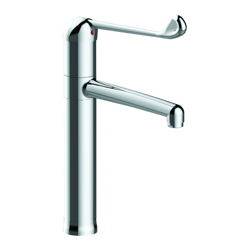 MODUL'MIX mitigeur hospitalier céramiqueØ40 h200 s200 bec fixe ou orientable (réf. 75135)