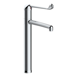 MODUL'MIX mitigeur hospitalier céramiqueØ40 h300 s200 bec fixe ou orientable