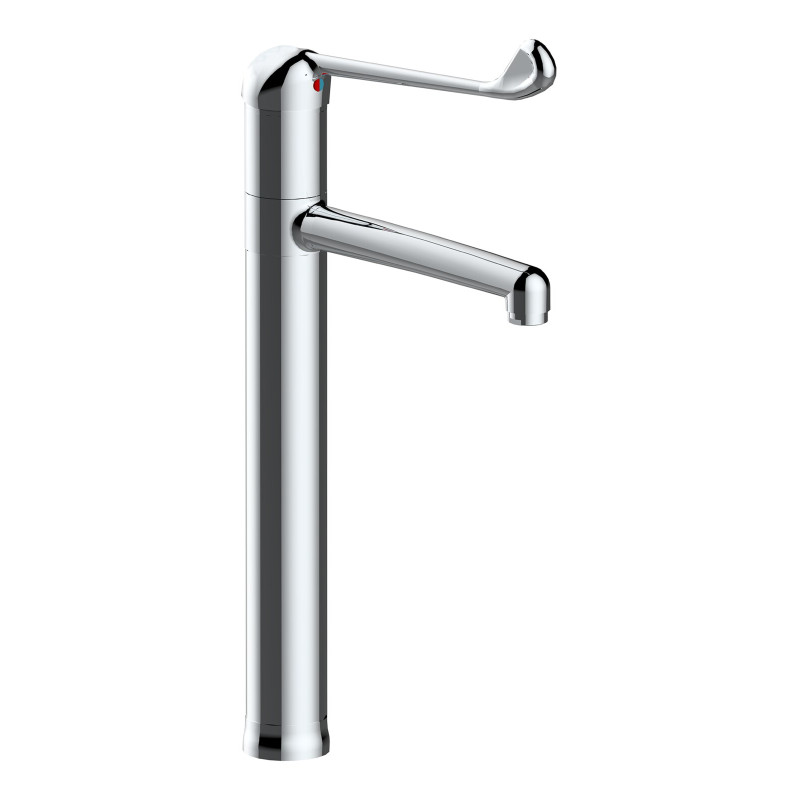 MODUL'MIX mitigeur hospitalier céramiqueØ40 h300 s200 bec fixe ou orientable