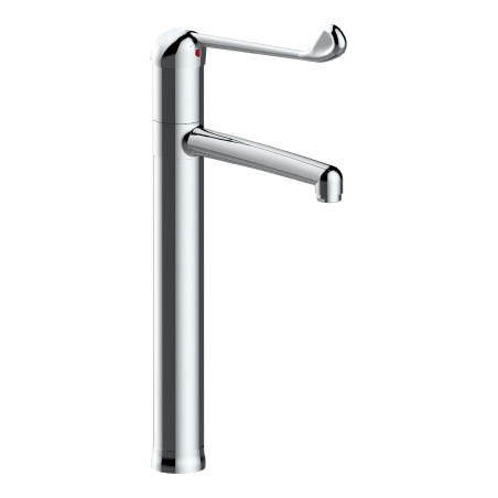 MODUL'MIX mitigeur hospitalier céramiqueØ40 h300 s200 bec fixe ou orientable