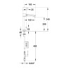 MODUL'MIX mitigeur électronique secteur h200 s150 bec fixe ou orientable (réf. 75151)