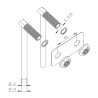 Kit de fixation ea60 raccords à braser tubes cuivre sans rebouclage G3/8"