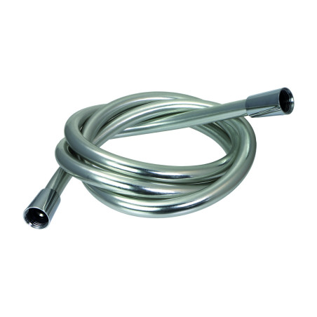 Flexible de douche synthétique lisse gris 1750 mm G1/2''