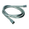 Flexible de douche synthétique lisse gris 1500 mm G1/2''