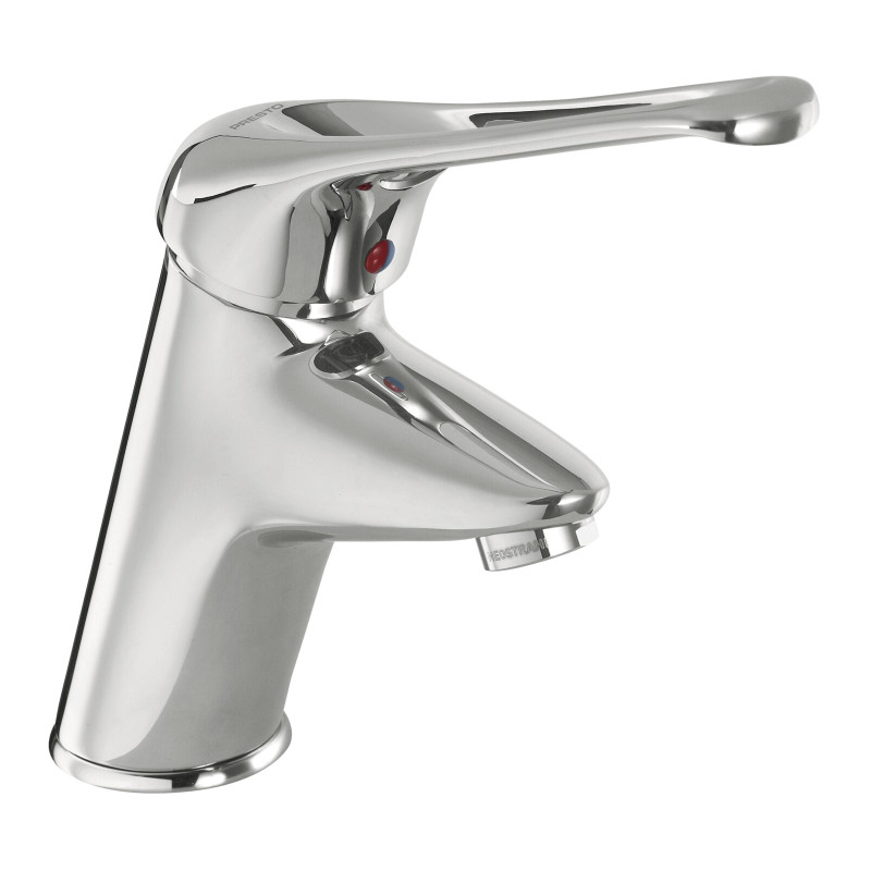 Mitigeur de lavabo bec fixe h 78,5 mm manette ajourée sans vidage