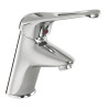 Mitigeur de lavabo bec fixe h 78,5 mm manette ajourée sans vidage