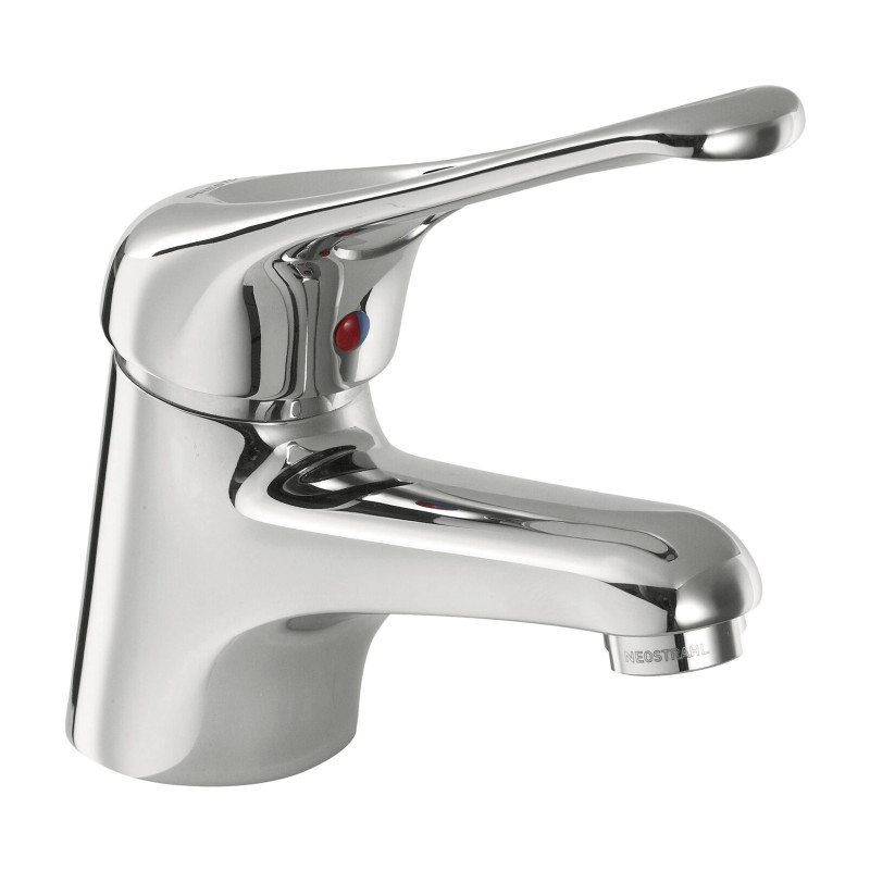 Mitigeur de lavabo bec fixe h 53,5 mm manette ajourée sans vidage