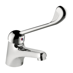 Mitigeur de lavabo bec fixe h 53,5 mm commande coude sans vidage