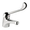 Mitigeur de lavabo bec fixe h 53,5 mm commande coude sans vidage