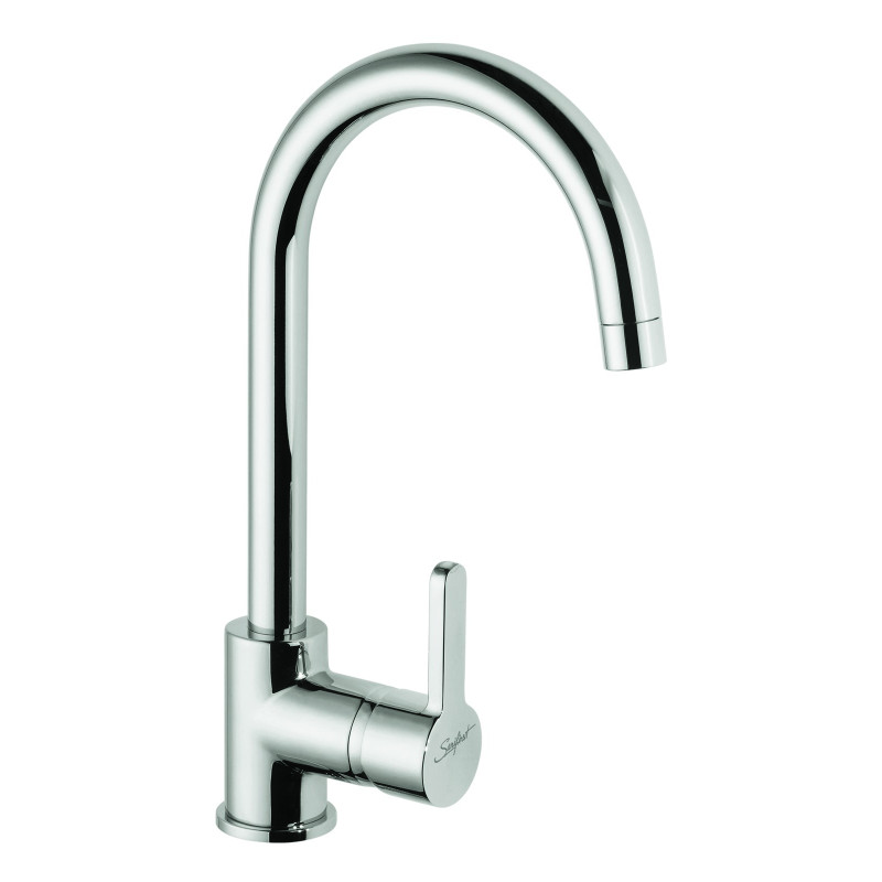 Mitigeur d'évier bec orientable haut manette fil h 220