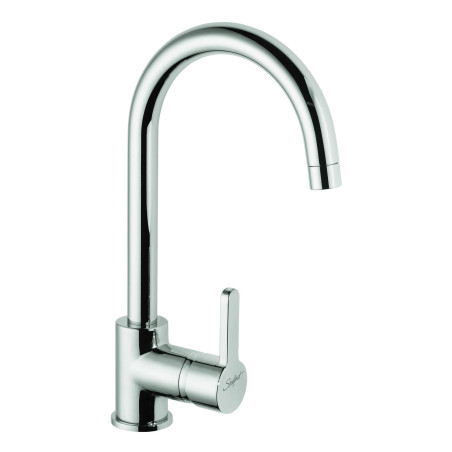 Mitigeur d'évier bec orientable haut manette fil h 220