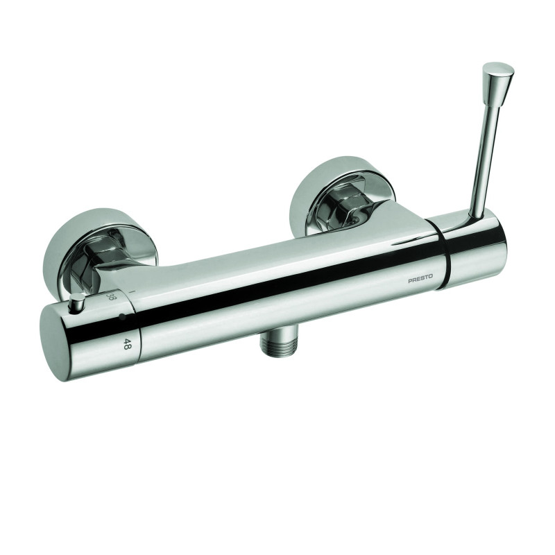 Mitigeur thermostatique de douche avec commande longue - Entraxe 150 mm