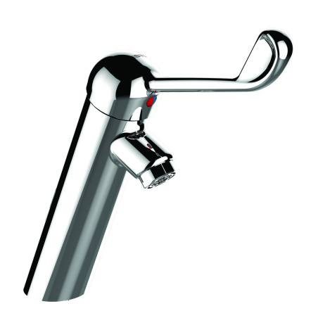 HOPTIM' - Mitigeur lavabo CØ35 h100 mm s108 mm - commande au coude - sans vidage