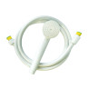 Kit jetable douchette et flexible anneau jaune (x25)