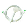 Kit jetable douchette et flexible anneau vert (x25)