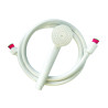 Kit jetable douchette et flexible anneau rouge (x25)