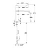 MODUL'MIX mitigeur électronique pile h250 s200 bec fixe ou orientable
