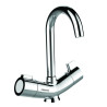 MASTERMIX mitigeur thermostatique de lavabo - Bec orient. - Manette courte ergo