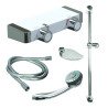 MASTERMIX Kit douche ref 75950 : douchette, barre, porte-sav, flexible 850 mm