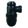Siphon de laboratoire sans joint ø 40 mm