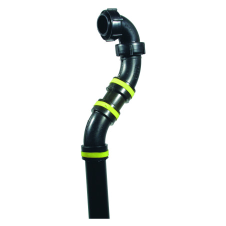 Crosse Ø40 mm de raccordement d'évacuation pour cuvette ou bac
