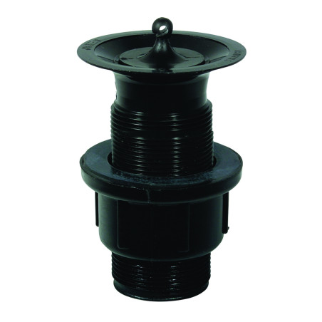 Bonde ø 40 mm sans lanterne avec écrou de sécurité