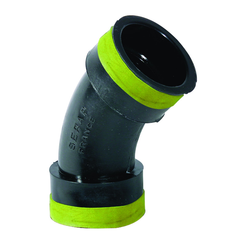 Coude ø 40 mm à 45° femelle-femelle