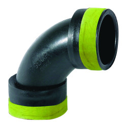 Coude court ø 40 mm à 90° femelle-femelle